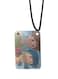 Adnan With Lina Printed Car Mirror Pendant
