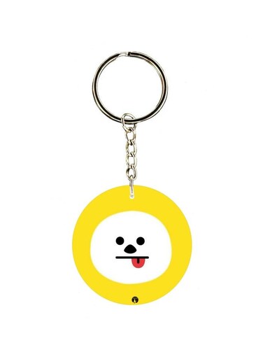 Cartoon Themed Single Sided Key Chain