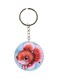 Fish Printed Single Sided Keychain