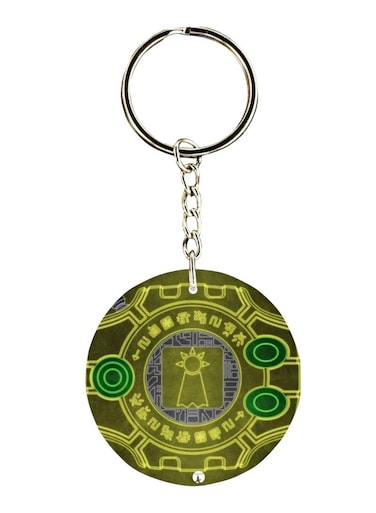 Anime Digimon Printed Keychain
