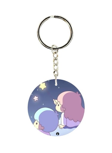 Cartoon Printed Keychain