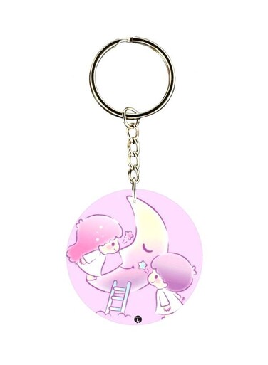 Cartoon Printed Keychain