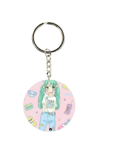 Printed Double Sided Keychain