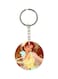 Anastasia Printed Plastic Keychain