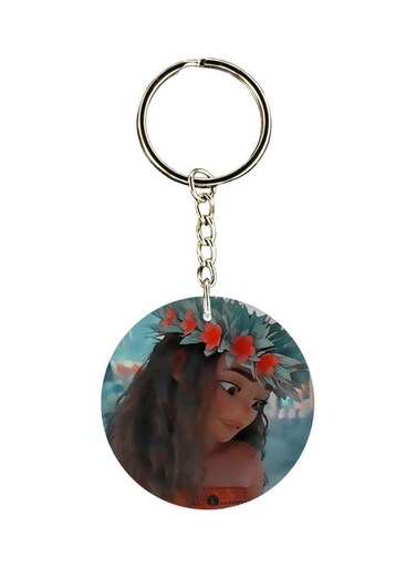 Moana Printed Single Sided Keychain