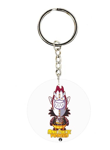 The Anime One Piece Double Side Printed Keychain