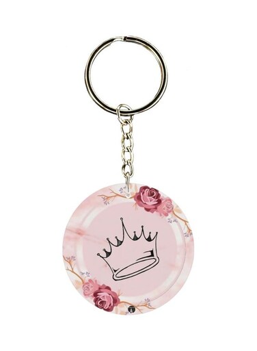 Crown Printed Keychain