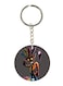 Double Sided Crash Printed Keychain