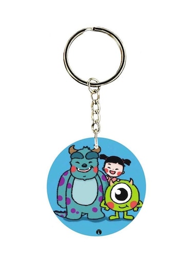 Cartoon Character Printed Keychain