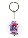 Double Sided Spiderman Printed Keychain