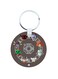 Digimon Anime Wooden Keychain
