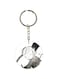 Double Sided Father Child Printed Keychain