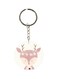 Cartoon Themed Single Sided Keychain