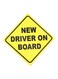 Waterproof New Driver On Board Car Sticker