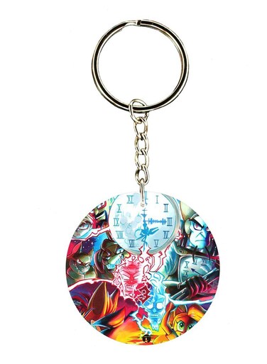 Crash Double Side Printed Keychain