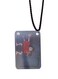 Adnan With Lina Printed Car Mirror Pendant