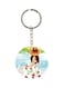 Printed Single Sided Keychain