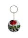 Flower Printed Keychain