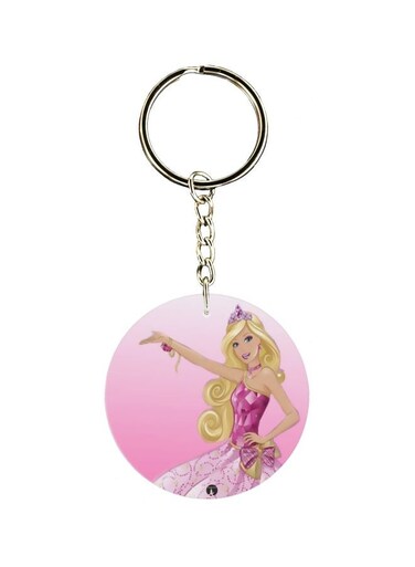 Barbie Girl Themed Keychain