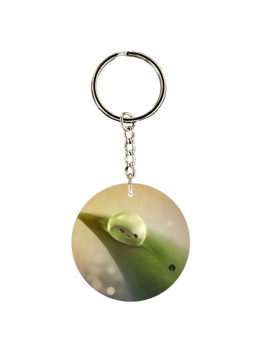 Printed Single Sided Keychain