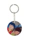 Adnan And Lina Anime Printed Plastic Keychain