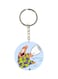 Cartoon Character Printed Keychain