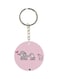Elephant Printed Keychain