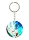 Double Sided Sonic Printed Keychain