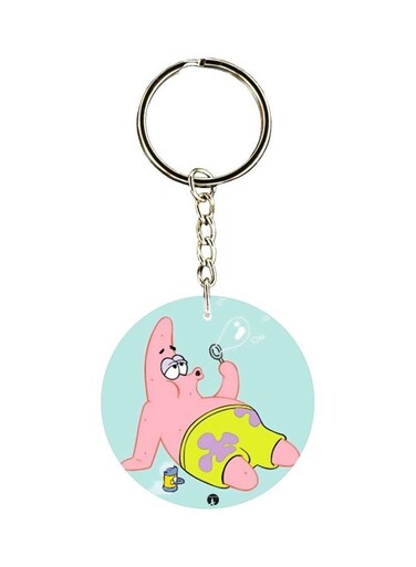 Cartoon Printed Keychain
