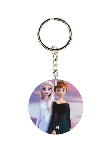 Single Sided Frozen Themed Keychain