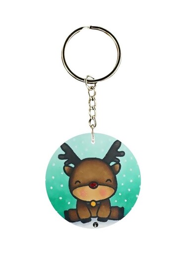 Cartoon Printed Keychain
