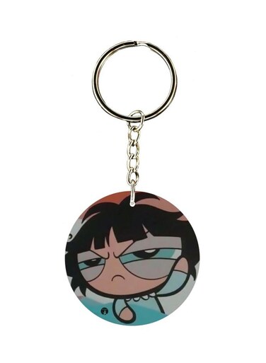 Cartoon Character Printed Keychain