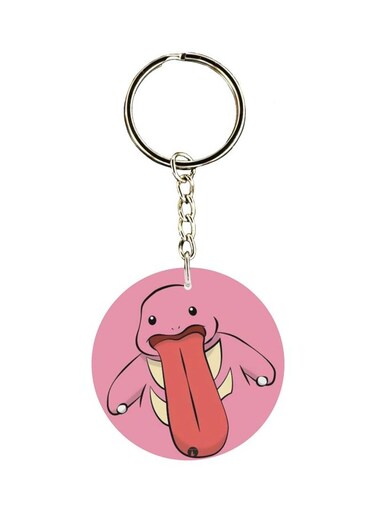 Cartoon Printed Keychain