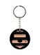 Cartoon Printed Double Sided Keychain