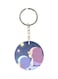 Cartoon Printed Keychain