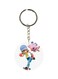 Anime Digimon Printed Plastic Keychain