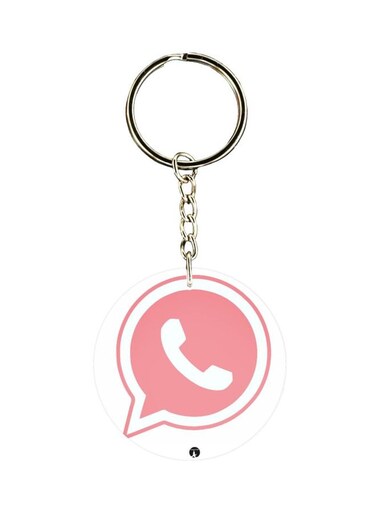 Calling Sign Printed keychain