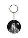 Astronaut Printed Double Sided Keychain