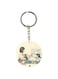 Cartoon Printed Double Sided Keychain