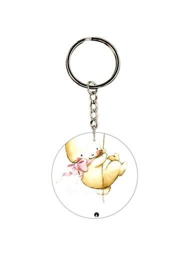 Cartoon Printed Keychain