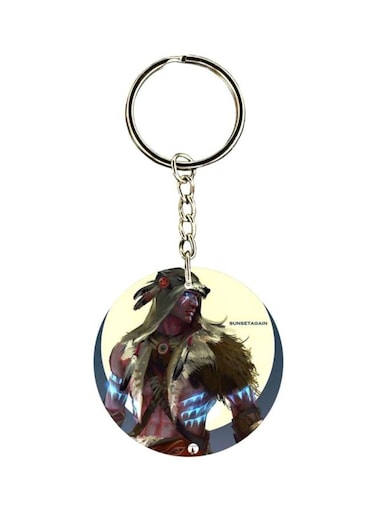 Double Sided Assassin's Creed Printed Keychain