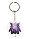 Double Sided Pokemon Printed Keychain