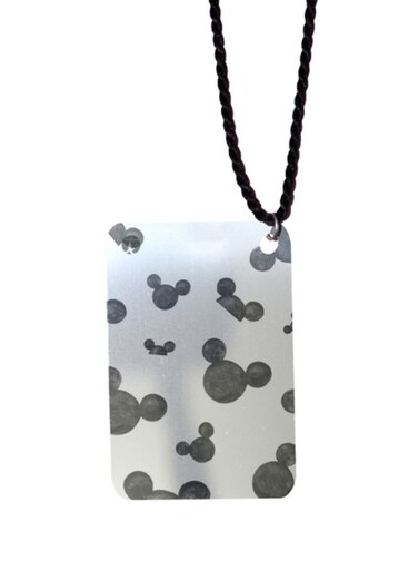 Disney Cartoon Printed Car Mirror Pendant