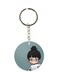 Printed Single Sided Keychain