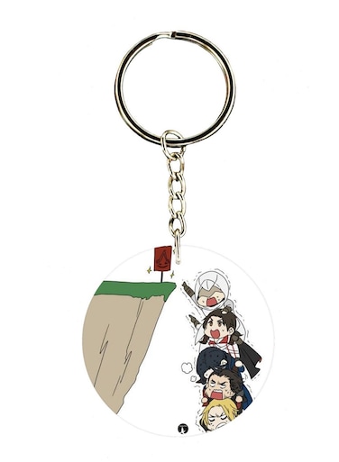 Assassins Creed Double Side Printed Keychain