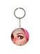Single Sided Character Printed Keychain