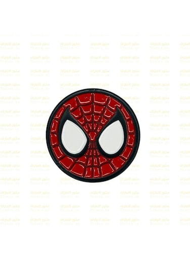 Spider-Man Superhero Logo Bade for Mobile, Laptop,Jackets, Backpacks, and Hats &ndash; Red and Black