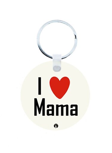 English Phrases Wooden Keychain