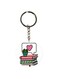 Single Sided Books Printed Keychain