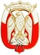 Abu Dhabi Falcon Logo/Sticker &ndash; Gold and Red Design, UAE National for Mobile, Laptop, I pad, Backpacks, and Collectors Walls, Doors, Cars, Trucks, Motorcycles &amp; Laptops Fridge